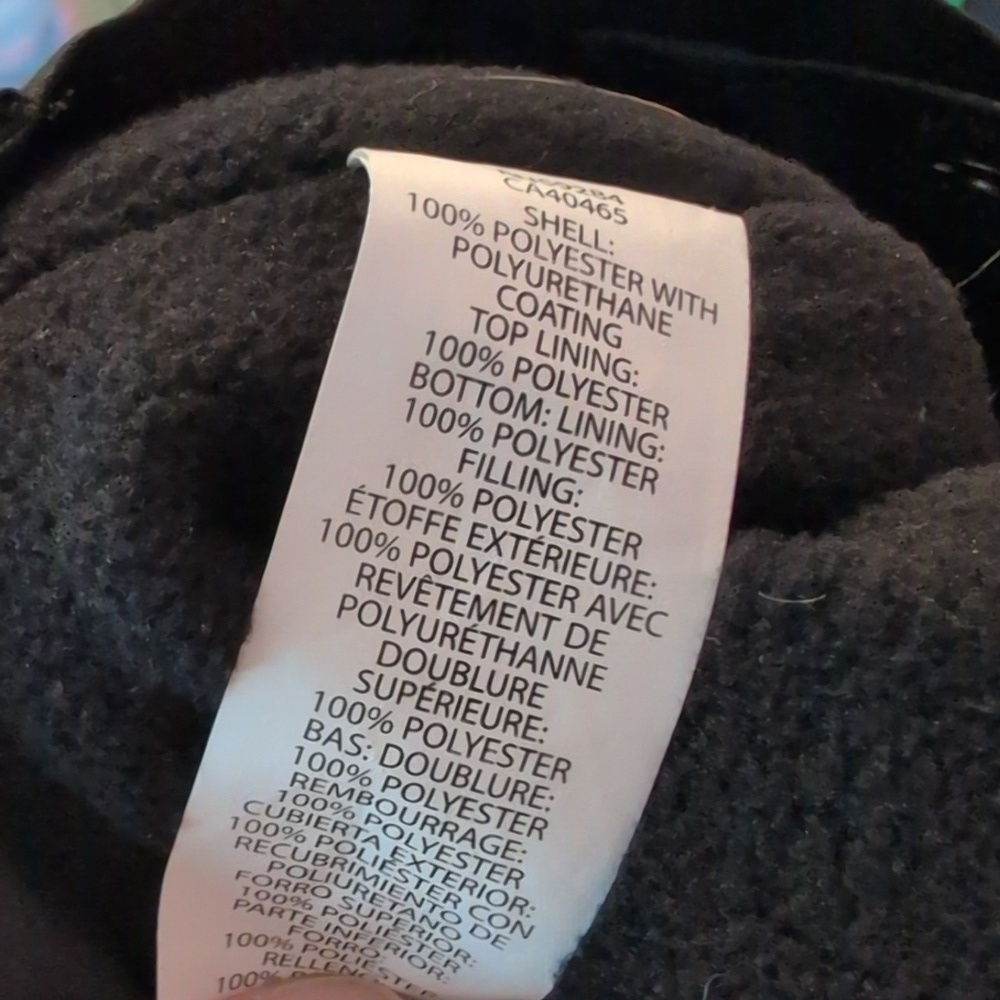 Children's Place Kids Black Adjustable Snow Pants - Picture 8 of 8